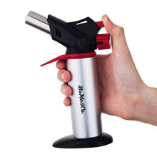 Blow Torch - Blow Torch for Cooking with Saftey Lock and Stand - Kitchen Blow Torch - Blowtorch - Gas Torch - Mini Torch - Blowtorch for Cooking