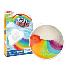 Large Cloud Rainbow Bath Bomb from Zimpli Kids, Children's Large Rainbow Special Effect Baff Bombz, Christmas Stocking Fillers for Boys & Gi