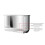 Amazon 3-Piece Stainless Steel Space Saving Induction Cookware Set - Casserole with Stackable Lid, Soft Touch Handle - 16/20/24 cm 3