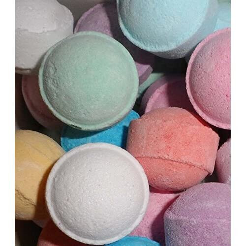 60 x mini bath bomb marbles, assorted fragrances 1