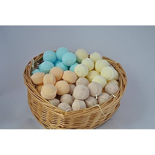 60 x mini bath bomb marbles, assorted fragrances 2
