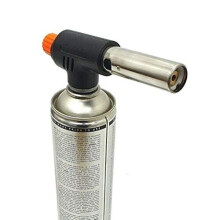 Zapp Compact Blow Torch EN417 Threaded Connector with Adjustable Flame for Soldering, DIY, Kitchen, Crème, Brulee, Pastries, Desserts, Baking, Co