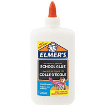 Wei er PVA-Kleber von Elmer's | 225 ml | Auswaschbar und kinderfreundlich | Ideal zum Herstellen von Schleim und zum Basteln
