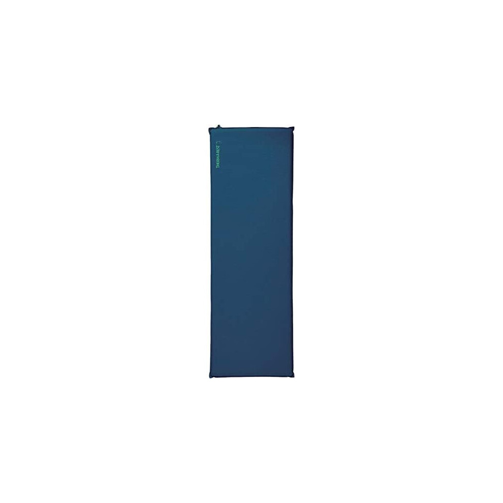 Photos - Camping Mat Therm-a-Rest Unisex's Basecamp Pad WingLock Foam Camping, Poseidon Blue, L 
