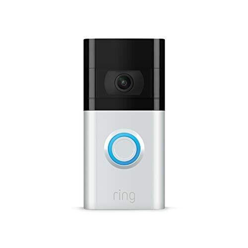 Ring Video Doorbell 3 by Amazon - HD video, improved motion detection, dual-band Wi-Fi, easy installation + 30-day Ring Protect Plan trial
