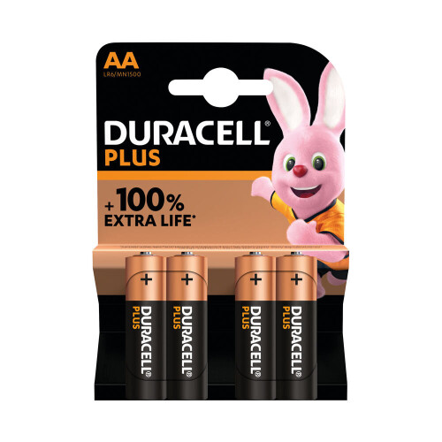 Duracell Duracell Plus Power Lr06 Pilas Pack X 4 Uds