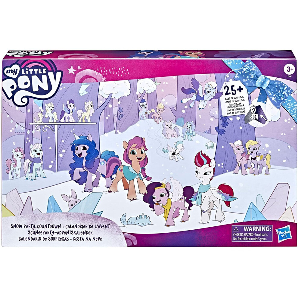 My Little Pony Snow Party Countdown Advent Calendar 2021