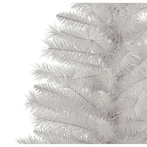 Home 3ft Pre-Lit Iridescent Christmas Tree - White 1