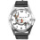Black Leather Round Quartz Watch for Bunny Fans 1