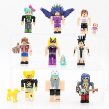 (6# Legend of Roblox-Without Box) Roblox Game Figma Oyuncak Champion Robot Mermaid Playset Action Mini Figure Toy