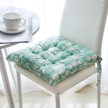(Tableware, 40x40cm/15.7x15.7in) 40/45/50CM Cotton Linen Cushion Tie Garden Dining Chair Seat Pads Sofa Outdoor