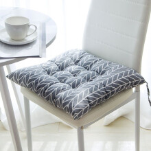 (Parallelogram, 50x50cm/19.7x19.7in) 40/45/50CM Cotton Linen Cushion Tie Garden Dining Chair Seat Pads Sofa Outdoor