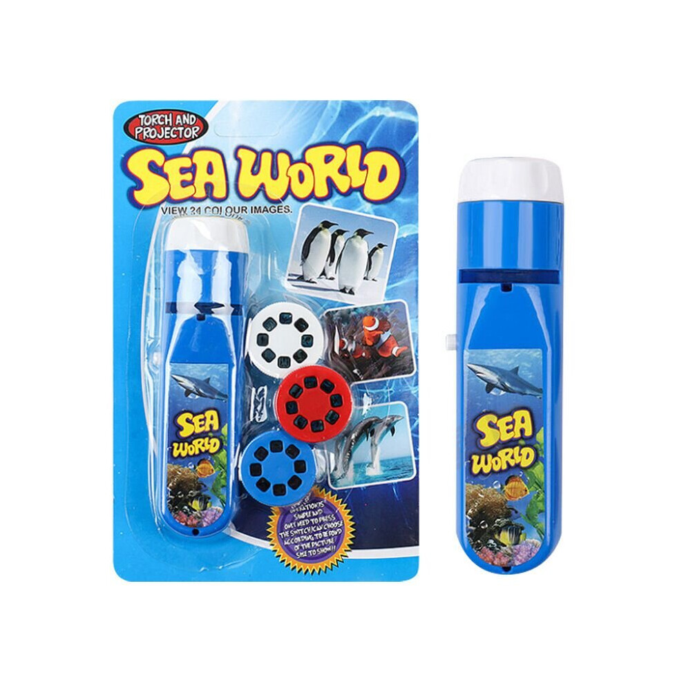 (Ocean) Toys for Kids Torch Projector Girl Boys Educational Xmas Gift 1 2 to 6 Year Old