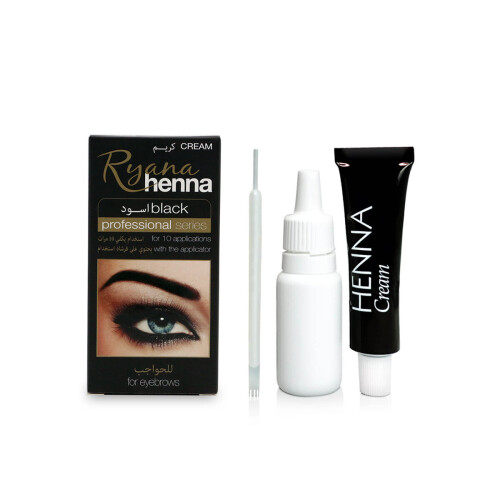 Ryana Henna Eyebrow Color  Black