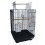 YML 5984BLK Open Top Small Parrot Cage in Black 1