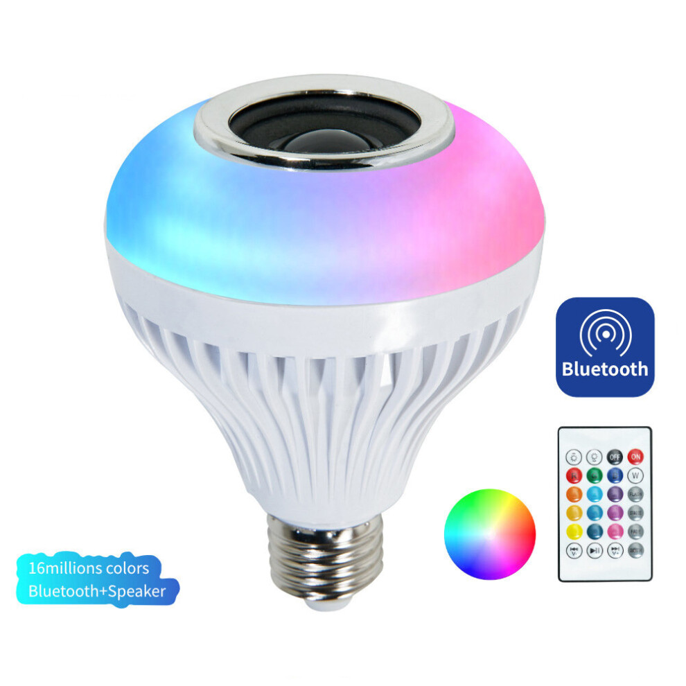 Wireless Bluetooth-compatible E27 B22 LED Light Bulb Music Playing Lamp with Remote Control-image-OPC-P8MSKNT-NEW