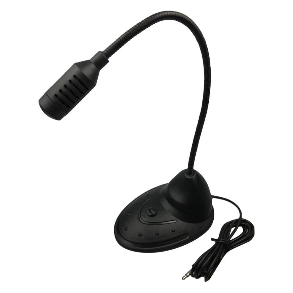 Flexible Mini Chatting Meeting Singing Recording Microphone 3.5Mm Wired Mic 9424349215061