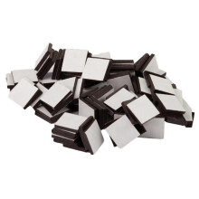 Adhesive Magnetic Squares - 100 Per Set - Set of 6