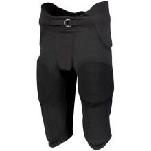 Youth Integrated 7 Piece Pad Pant, Black - Medium