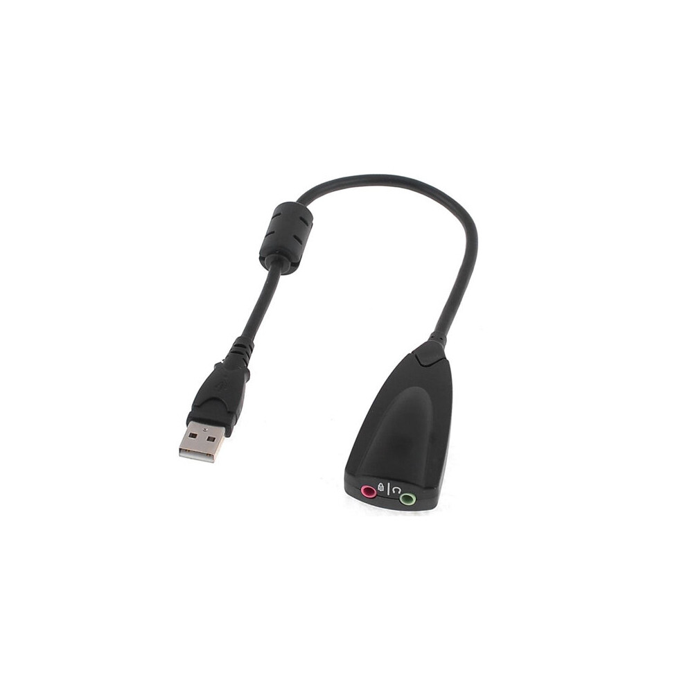 3.5Mm Mic Earphone Socket 7.1 Channel Usb 2.0 3D Sound Card Adapter Cable 9424349210202