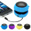 (Blue) Mini Portable Hamburger Speaker Amplifier for iPod iPad Laptop iPhone Tablet PC 1