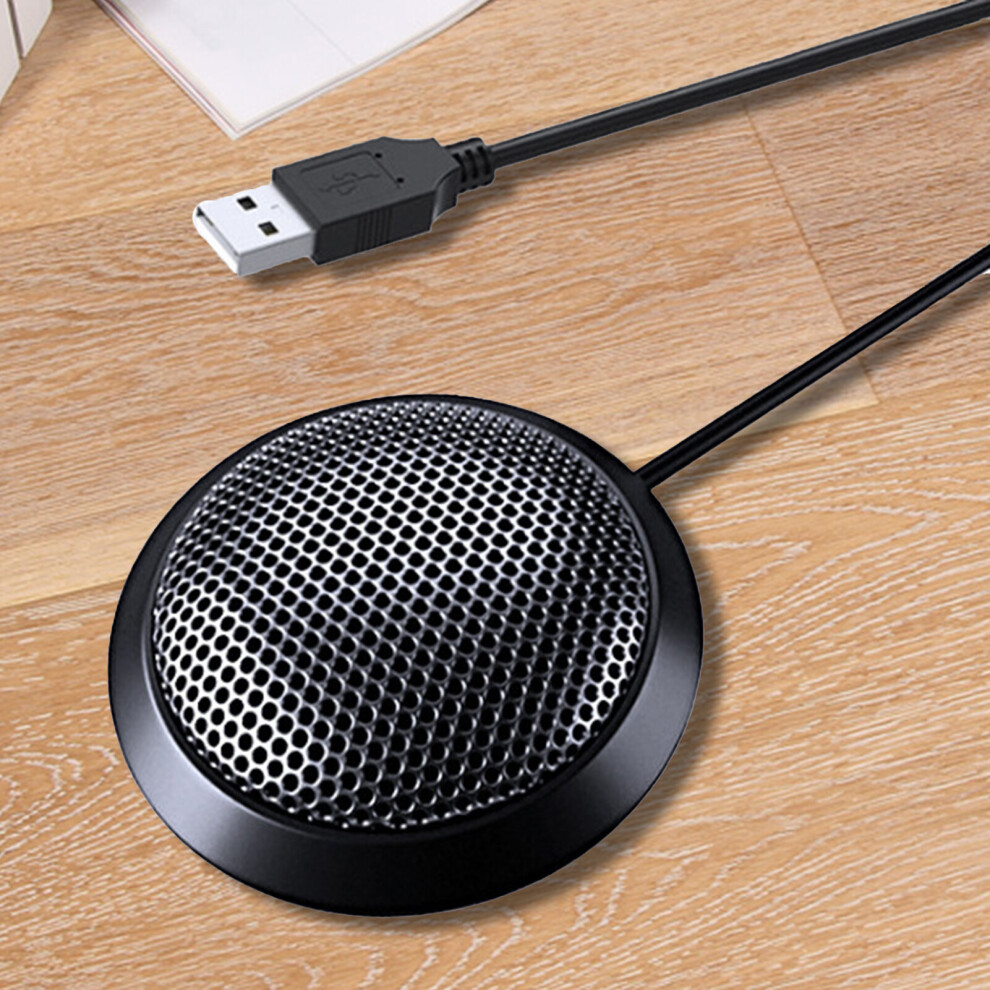 Condenser Microphone Sensitive Noise Cancelling Omnidirectional Usb2.0 Hifi Computer Conference Microphone For Livestreaming 9424349213210