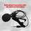 Portable External 3.5mm Hands-Free Wired Lapel Clip Microphone for Loudspeaker 8