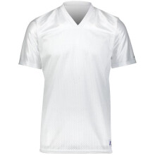 Youth Solid Flag Football Jersey, White - Large
