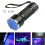 21-LED UV Black Light Flashlight for Pet Urine Stains, Currency Authentication & Scorpion Tracking — Aluminum Alloy Body 4