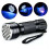 21-LED UV Black Light Flashlight for Pet Urine Stains, Currency Authentication & Scorpion Tracking — Aluminum Alloy Body 5