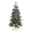 (Green) The Christmas Workshop 6ft Pre-Lit Christmas Trees 2