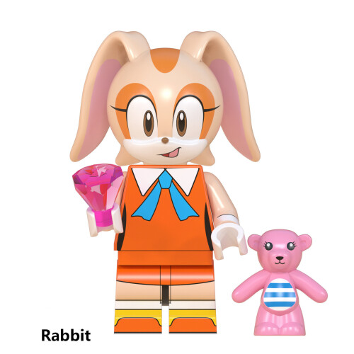 8 pièces de figurines miniatures Super Sonic - Blocs de construction - Cadeau 1