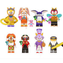 8 pièces de figurines miniatures Super Sonic - Blocs de construction - Cadeau