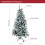 (Cone) The Christmas Workshop 6ft Artificial Christmas Trees 6