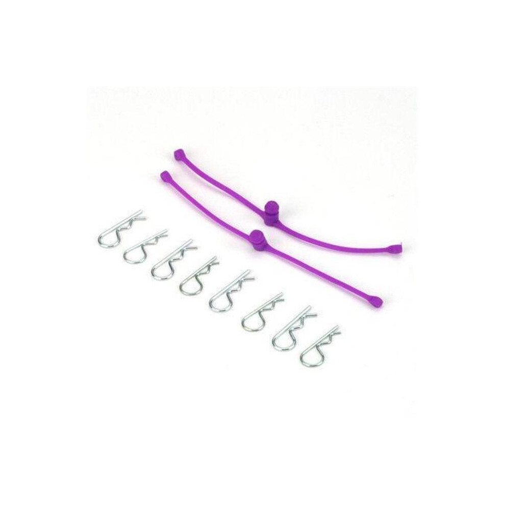Baker & Taylor Publishing Unisex Purple Body Klip Retainers
