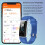 (Blue) Aquarius Color Screen Multi-Functional HR Tracker 7