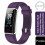 (Purple) Aquarius Color Screen Multi-Functional HR Tracker 1