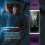 (Purple) Aquarius Color Screen Multi-Functional HR Tracker 5