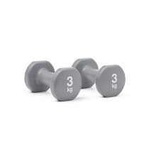 (2 x 3kg) Reebok Dumbbells Hand Weights Lifting 1-5 kg Pairs