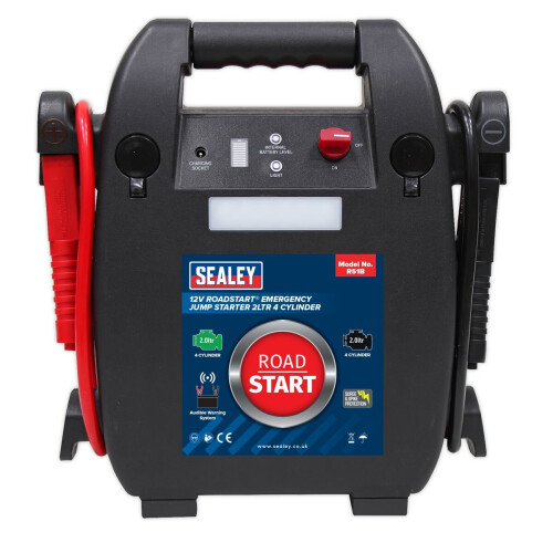 Sealey RoadStart® Emergency Jump Starter 12V 2L 4-Cylinder 1