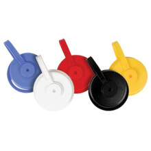 Loop Top Lid Wide Mouth - White