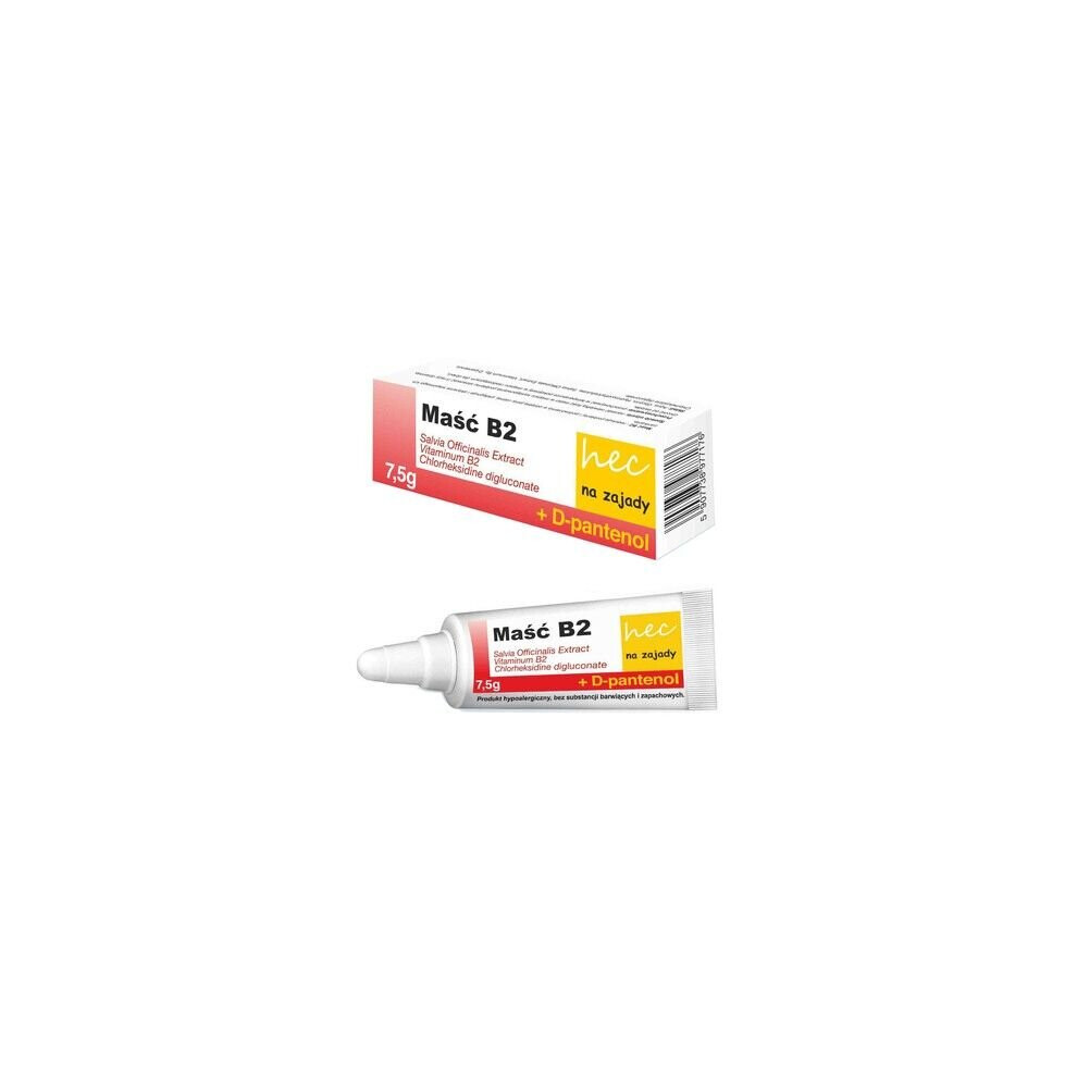 Hecpharma, maść B2 Hec, na zajady, 7,5 g