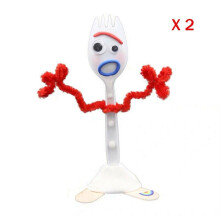 (Two of Forky DIY Sets) New Toy Story 4 Creativity Make Your Own Forky & Knife DIY Kit Developmental Toy