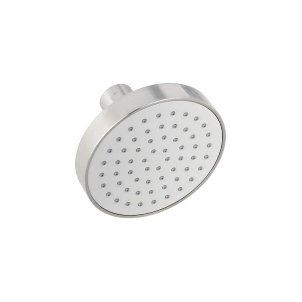 1.8 GPM Single Function Shower Head, Brushed Nickel-image-OPC-P8MYDTJ-NEW