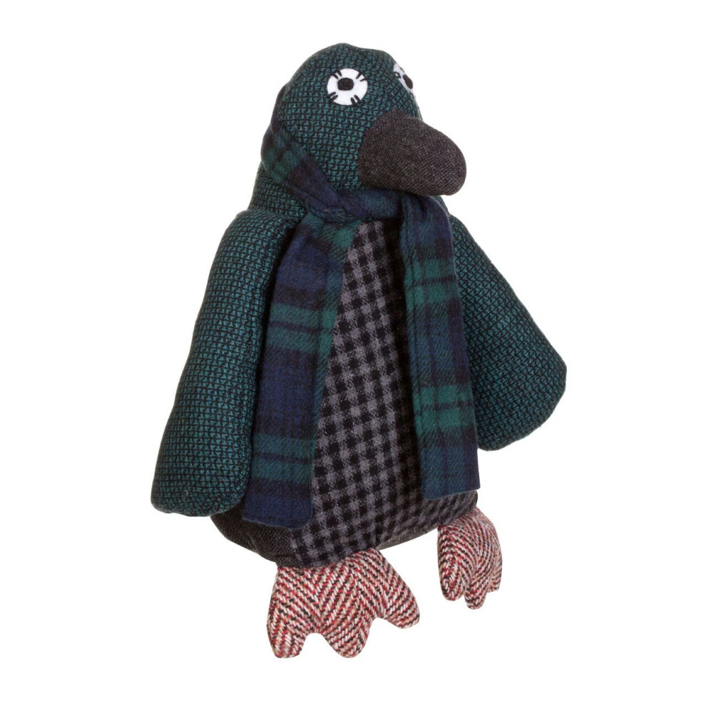 Premier Housewares Heritage Large Penguin Door Stop Green