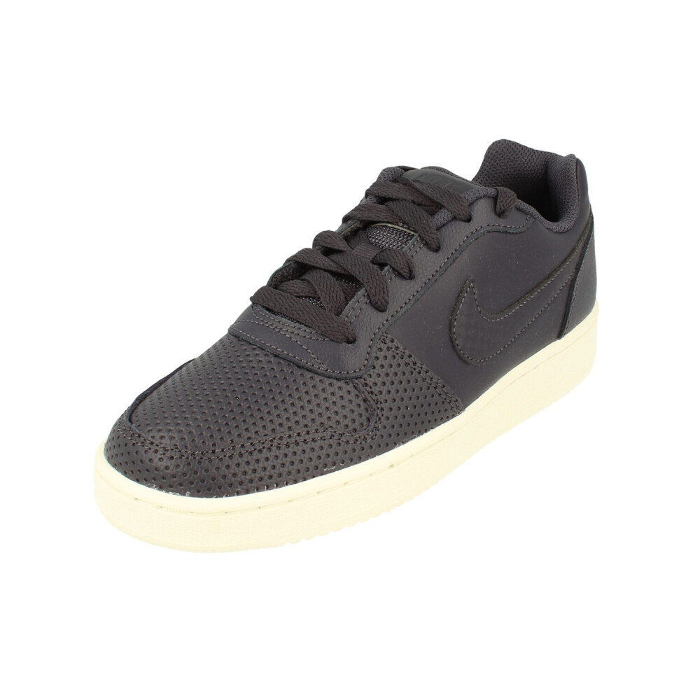 Nike (6) Womens Ebernon Low Prem Womens Trainers Aq2232 Sneakers Shoes Blue