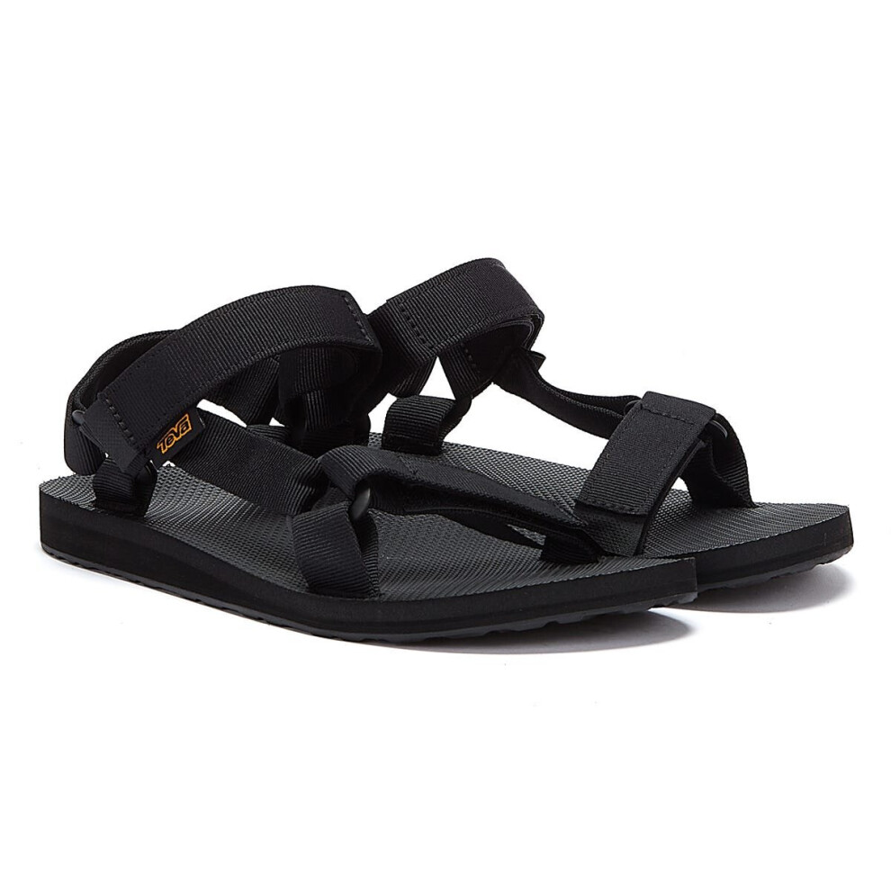Teva (Uk 10) Mens Black Original Universal Urban Sandals