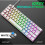 T60 mechanical keyboard 62-key gaming mechanical keyboard 4