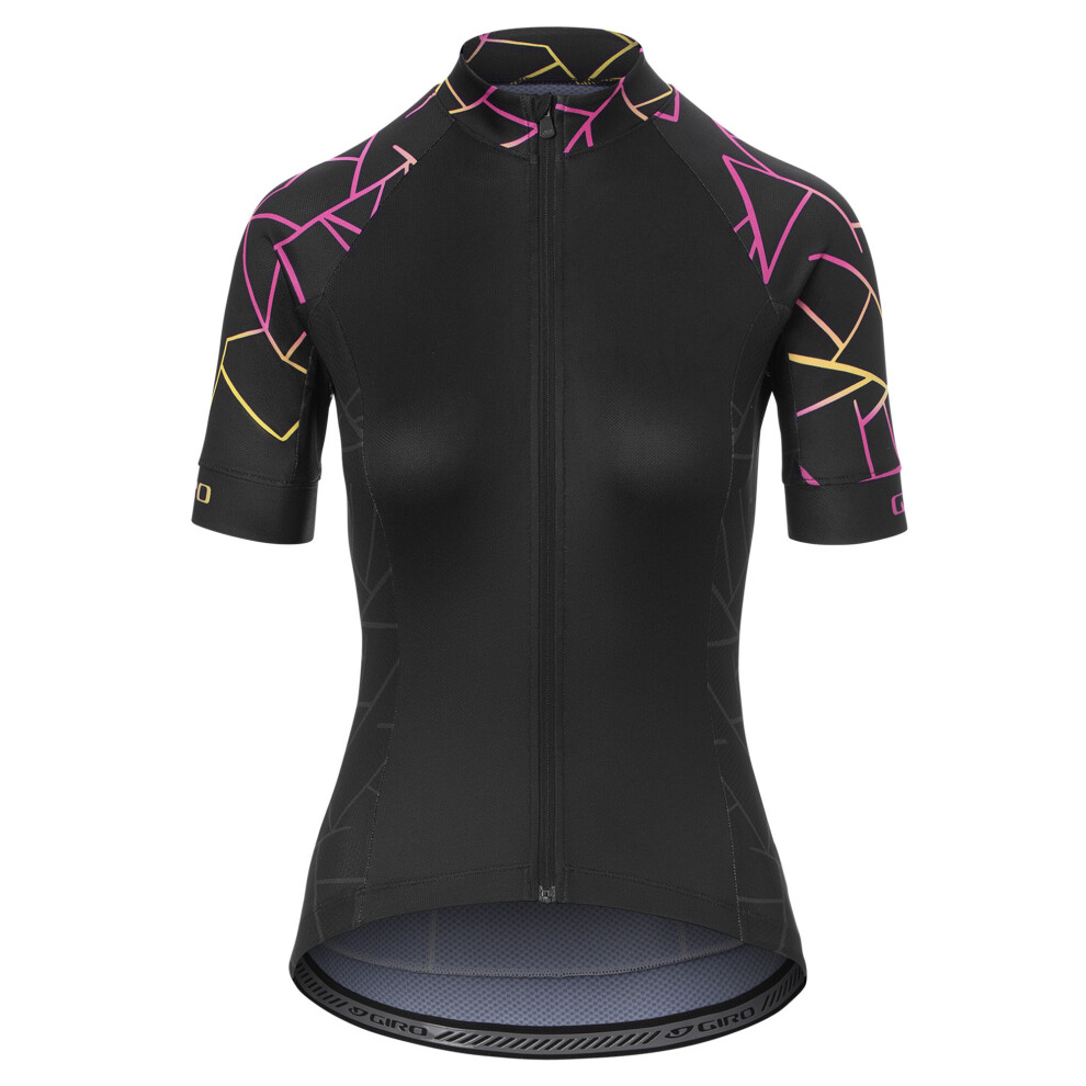 (L, Black Craze) Giro Ladies Chrono Sport Short Sleeve Jersey