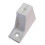 Spacer Single Tab, White - 1 in. 1